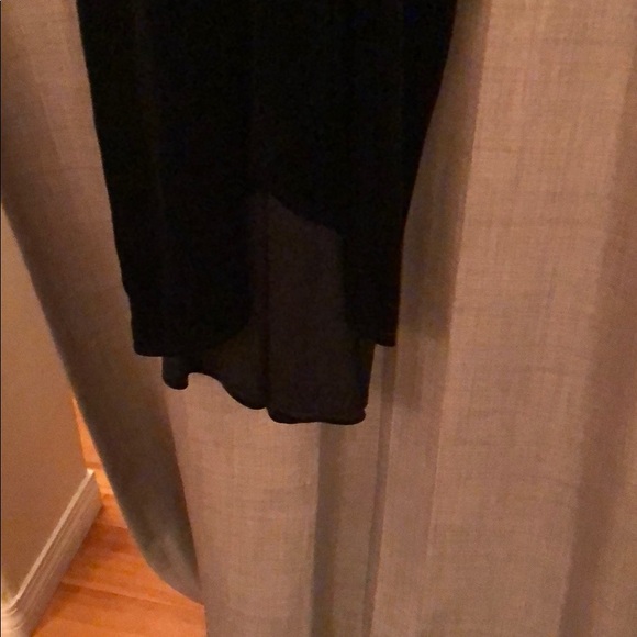 High/low Velvet dress - Picture 4 of 4